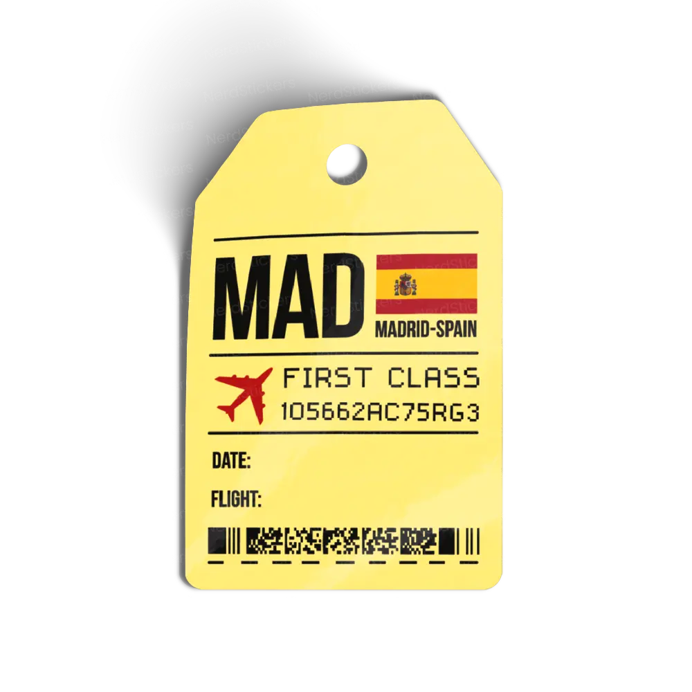 MAD First Class Madrid Sticker