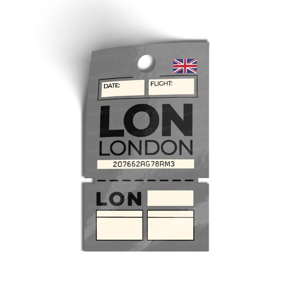 London Etiqueta de Bagagem