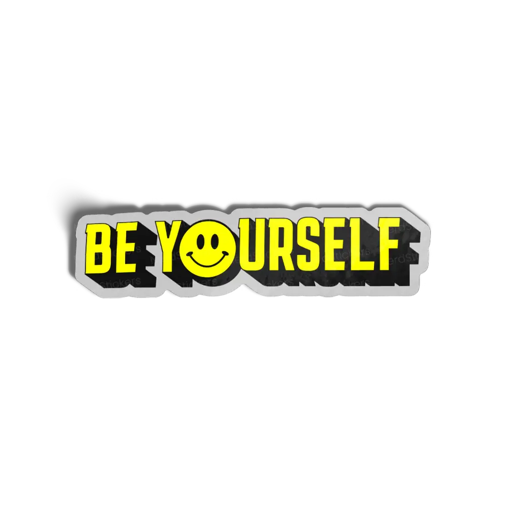 Adesivo Be yourself II, Memes e Humor