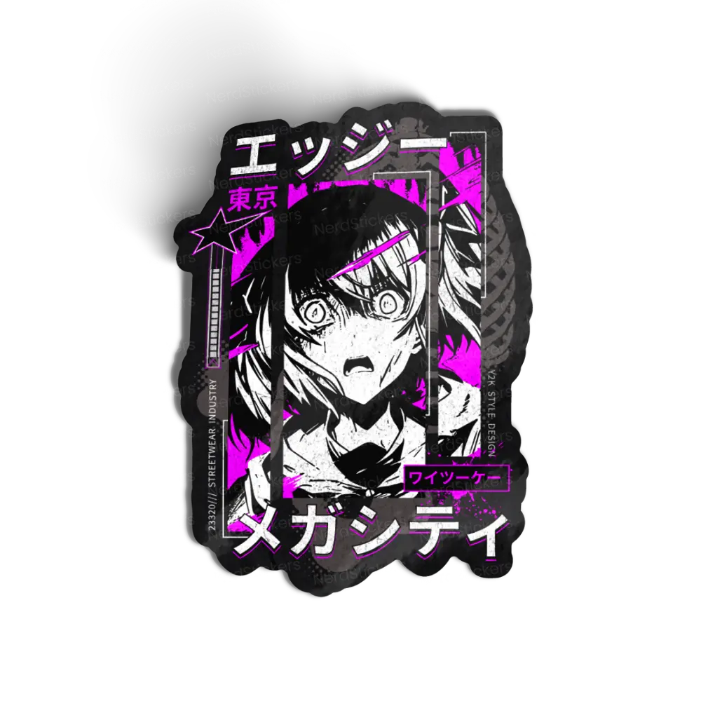 Adesivo Anime Design, Anime e Mangá