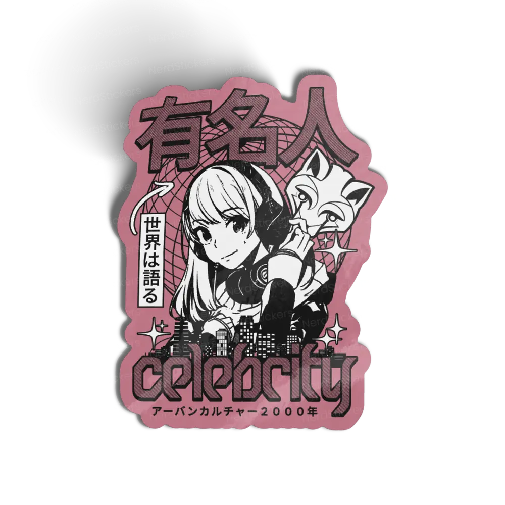 Adesivo Urban Celebrity, Anime e Mangá