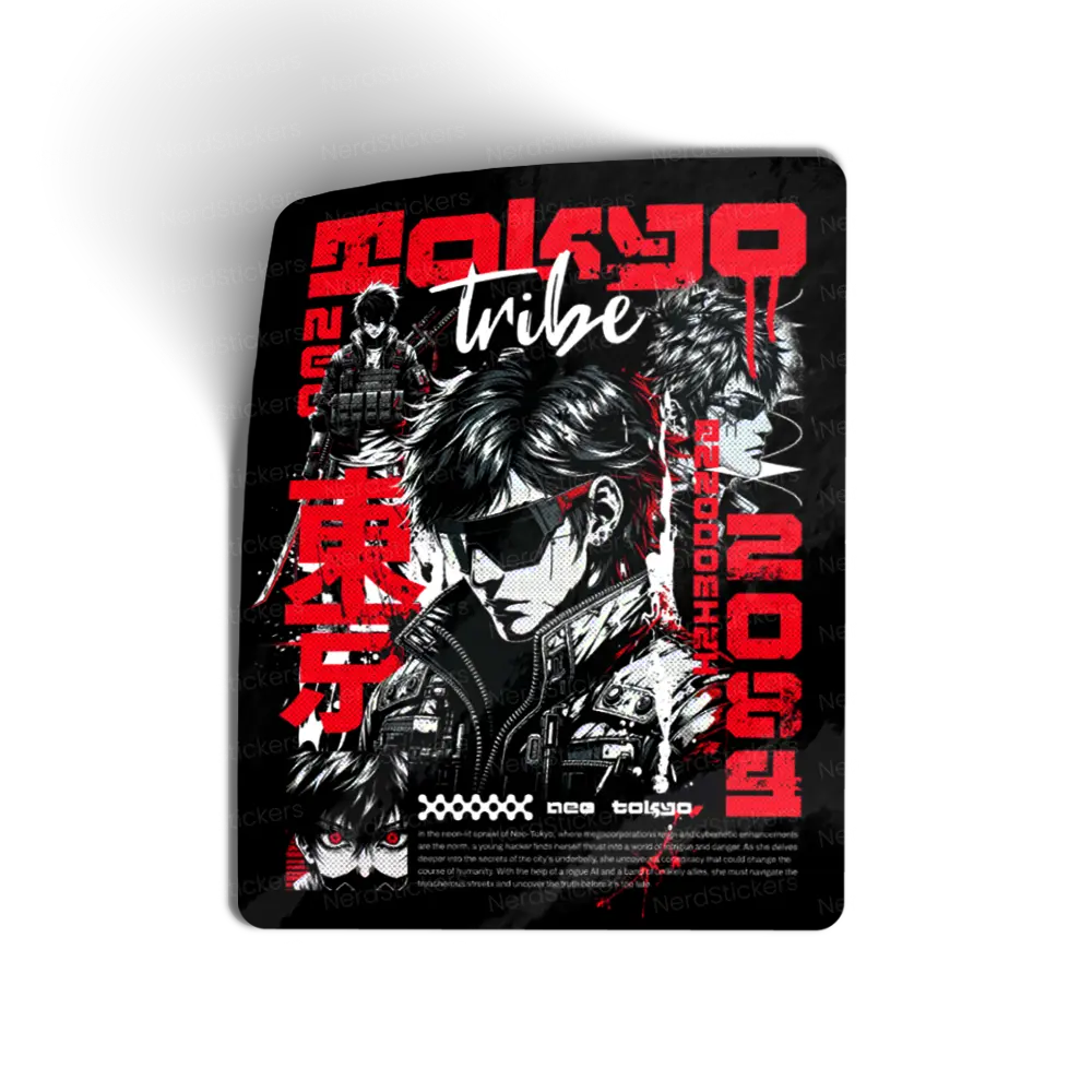 Adesivo Tokyo Tribe, Anime e Mangá