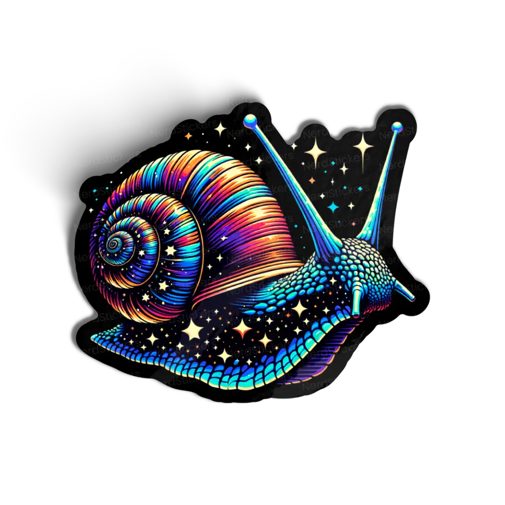 Adesivo Caracol Cósmico, Animais