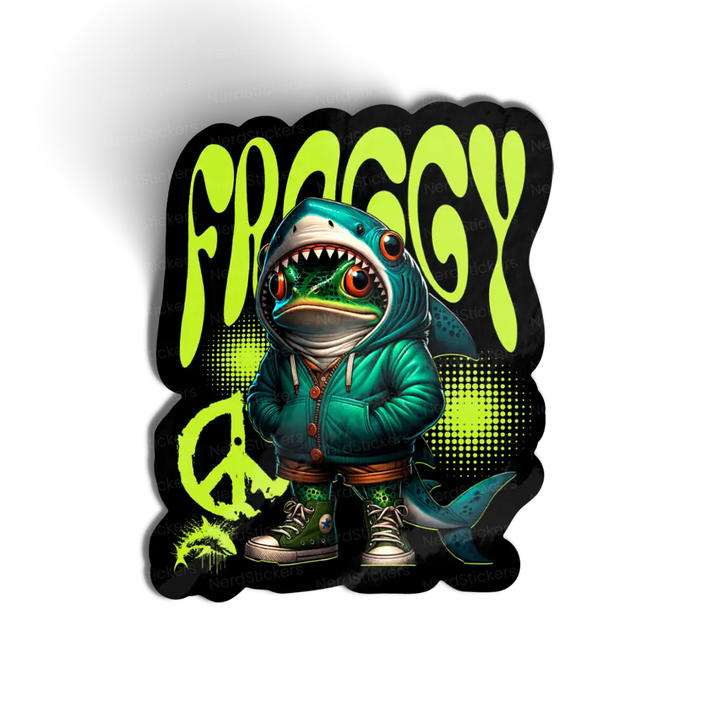Adesivo Froggy Paz e Estilo, Animais