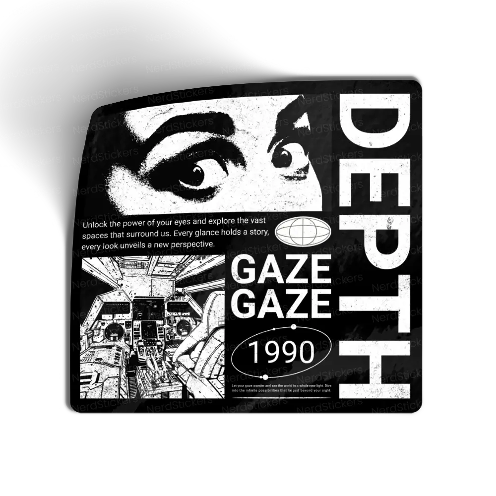 Adesivo GAZE GAZE 1990, Design