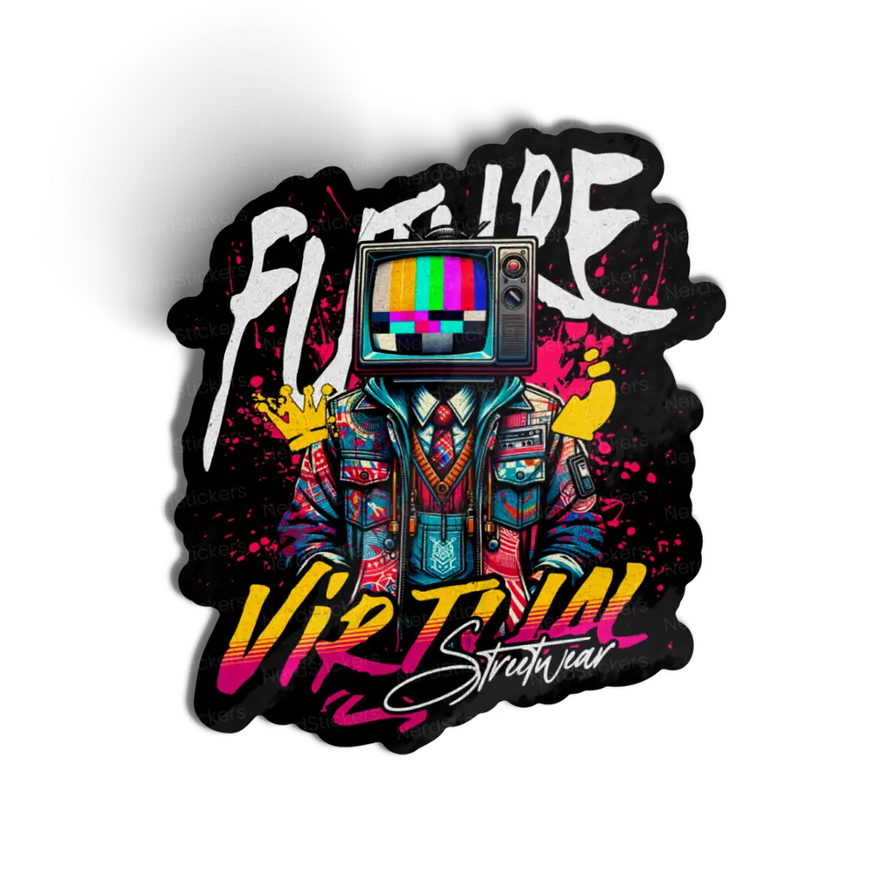 Adesivo FUTURE Virtual Streetwear, Programação
