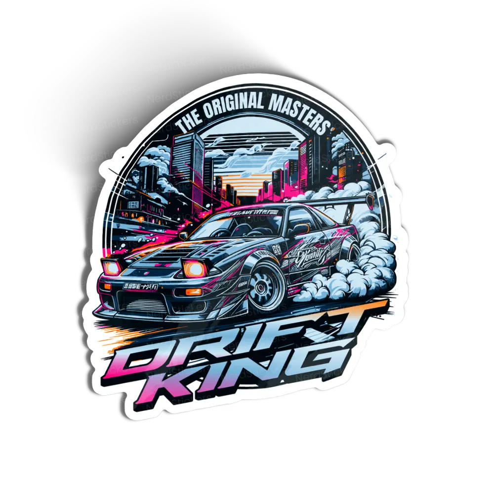 Adesivo DRIFT KING, Carros e Motos