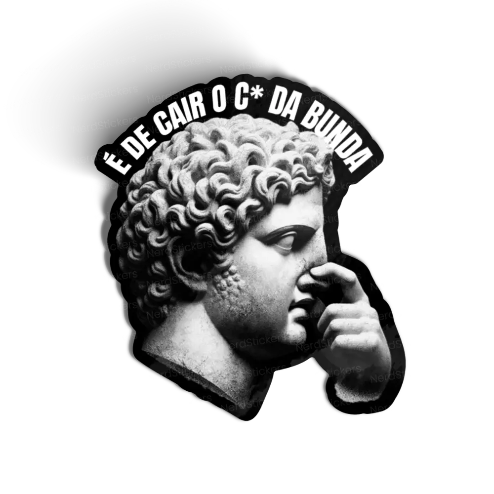 É de Cair o C* da Bunda sticker, Memes e Humor