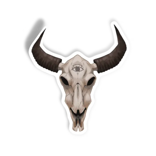 Caveira de Boi sticker, Animals