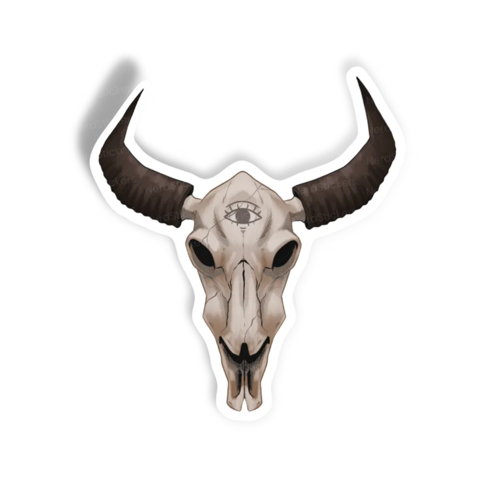 Caveira de Boi sticker, Animals