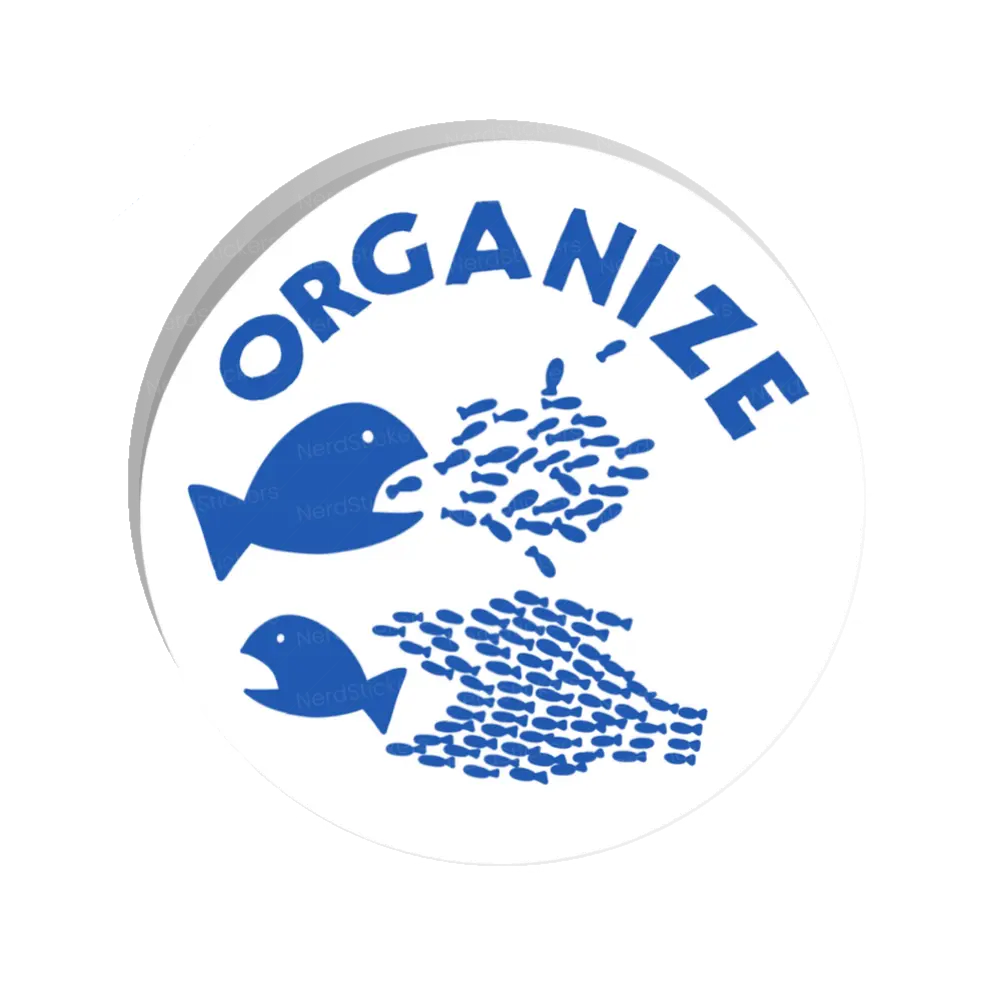 Adesivo Organize, Animais