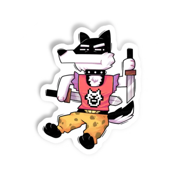 Adesivo Doggo Undertale, Animais