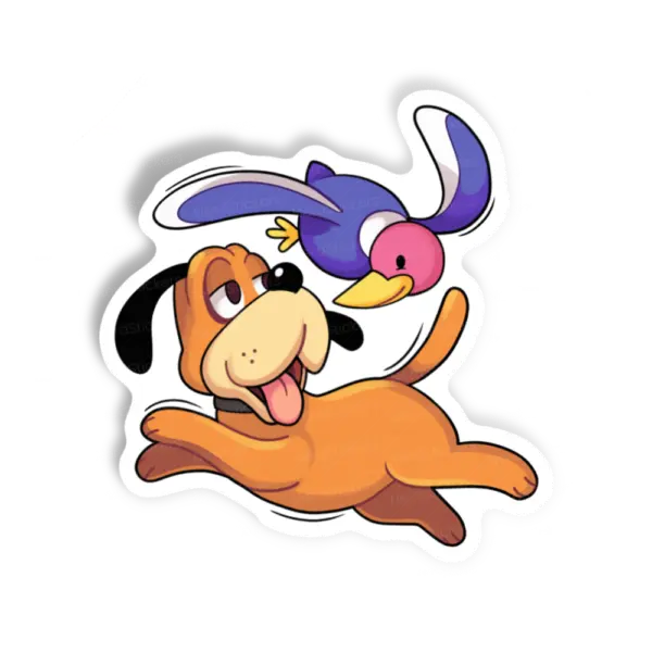 Adesivo Duck Hunt, Animais