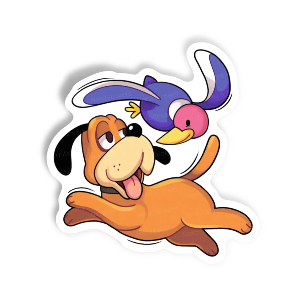 Adesivo Duck Hunt, Animais