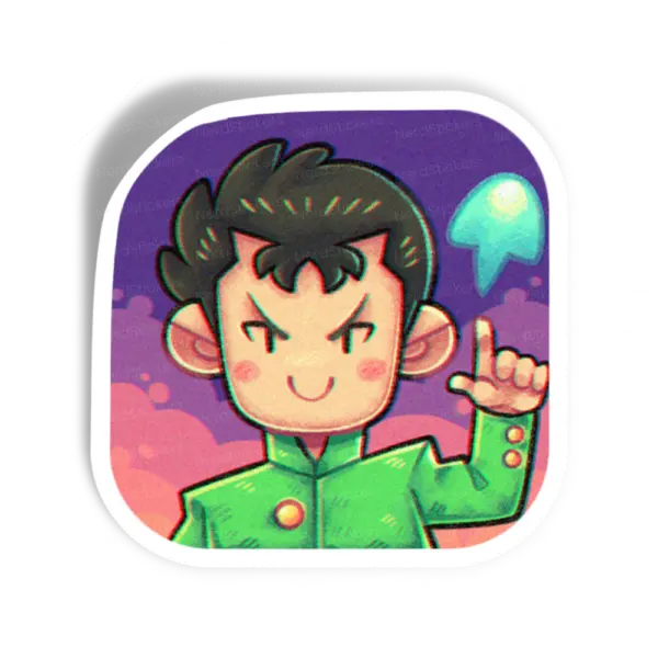 Adesivo Urameshi, Anime e Mangá
