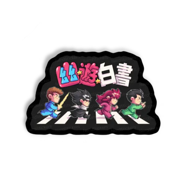 Adesivo Yu Yu Road, Anime e Mangá