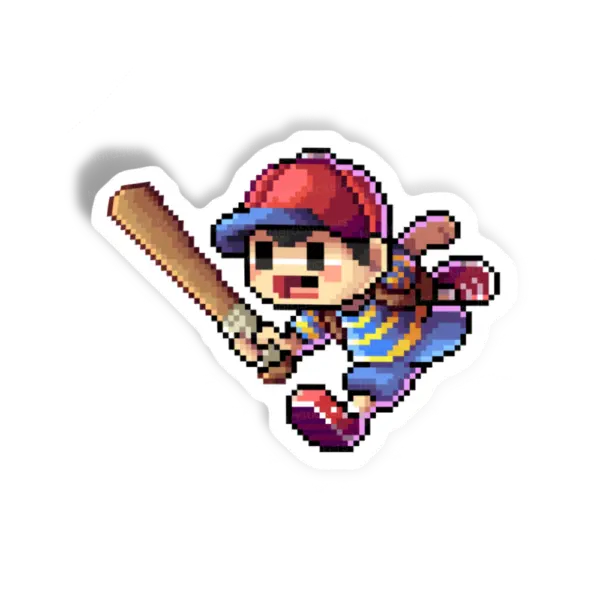 Adesivo Pixel Ness, Games