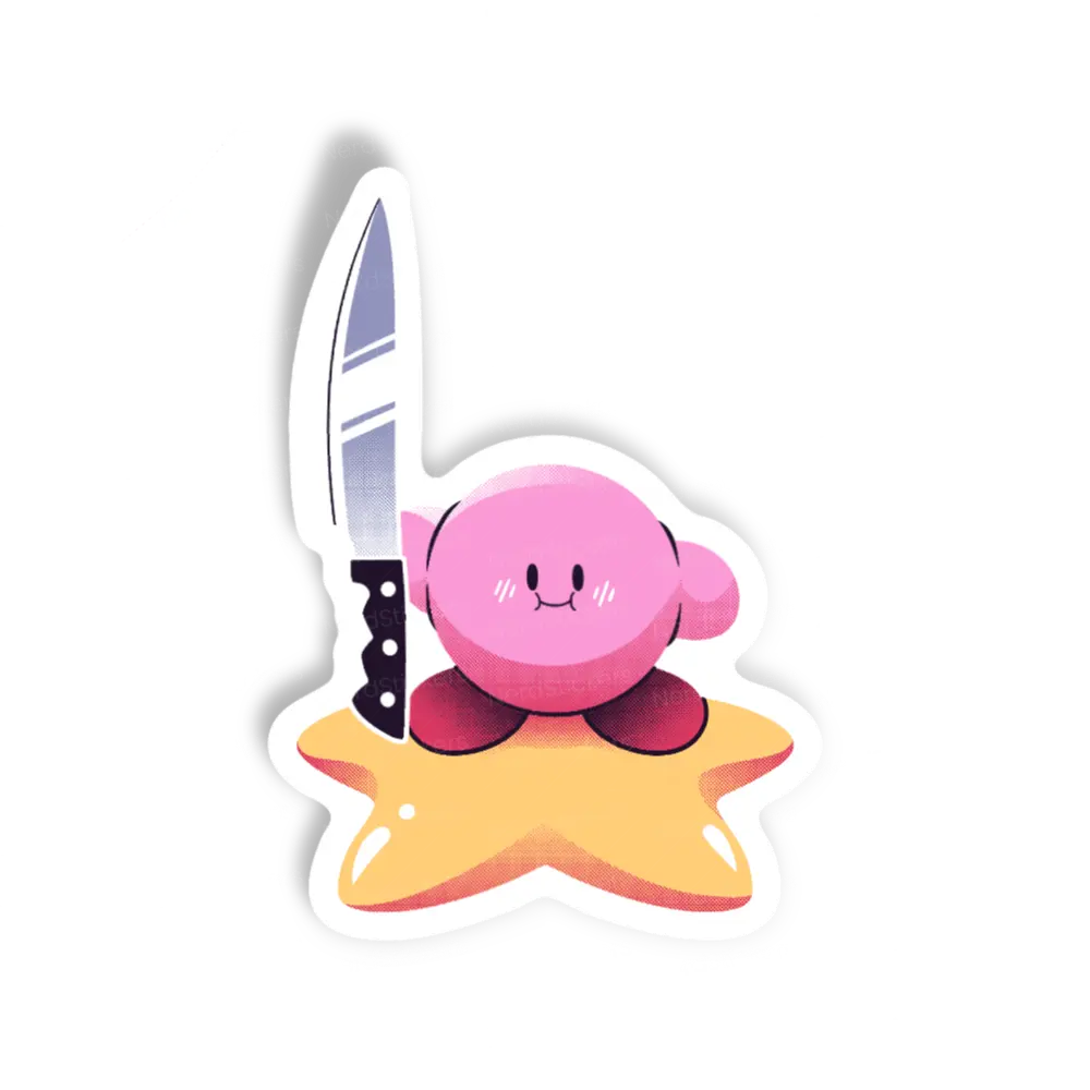 Adesivo Kirby Violento, Games