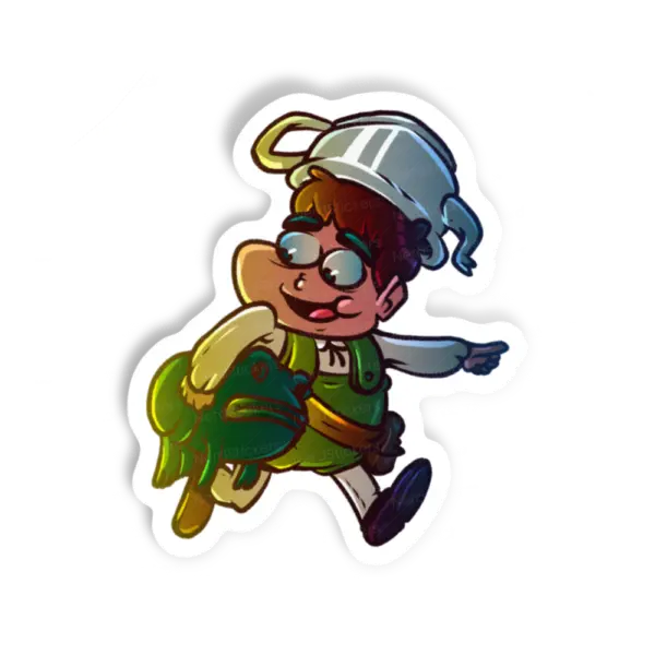 Menino e Sapo