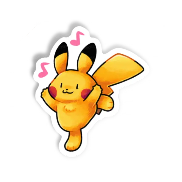 Adesivo Pika Dance, Esportes