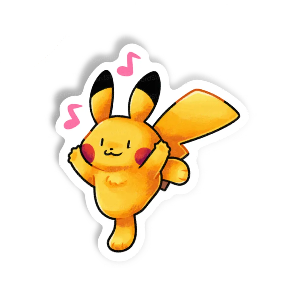 Adesivo Pika Dance, Esportes