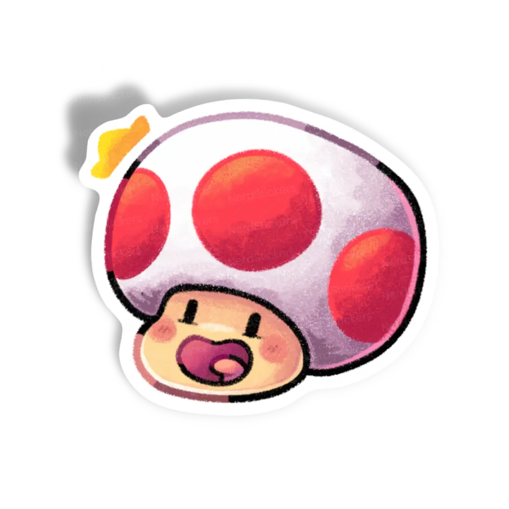 Adesivo Mini Toad, Games