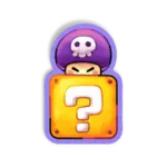 Purple Mushroom Cube