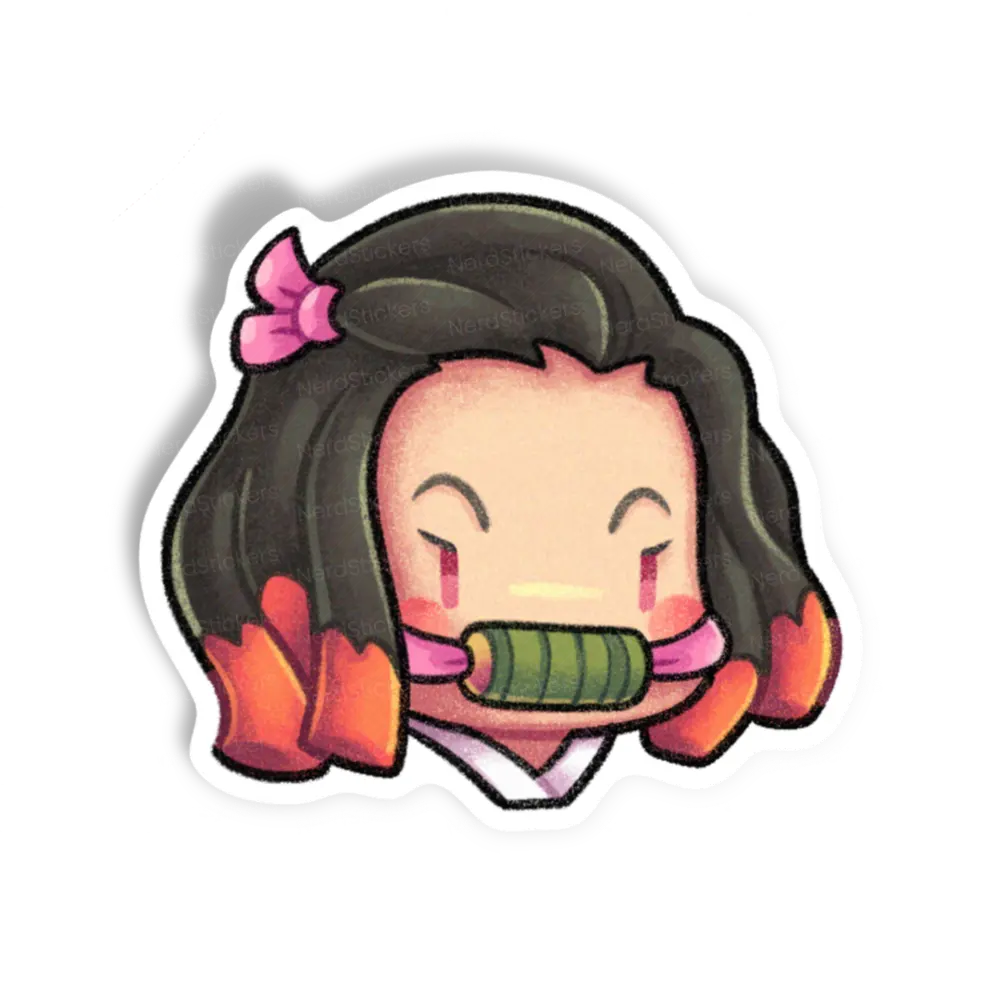 Adesivo Nezukinha, Anime e Mangá