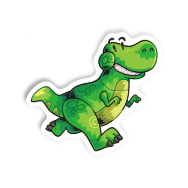 Adesivo Dino Rex, Animais