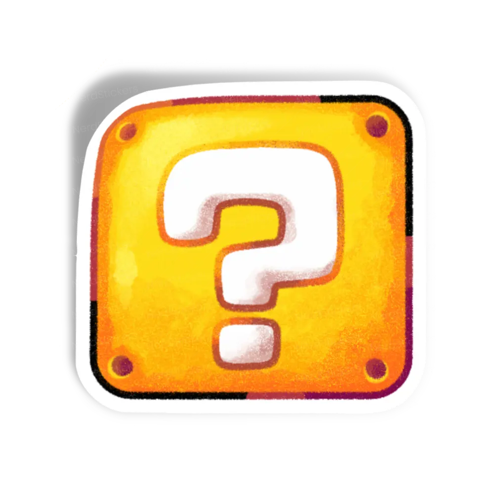 Adesivo Yellow Cube, Games