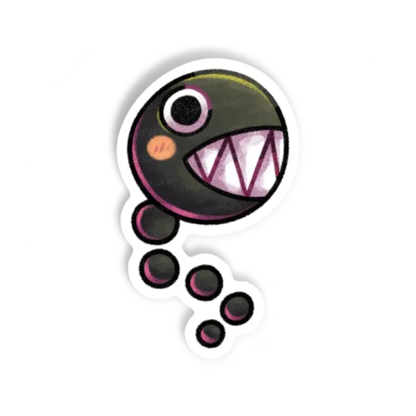 Adesivo Chain Chomp, Games