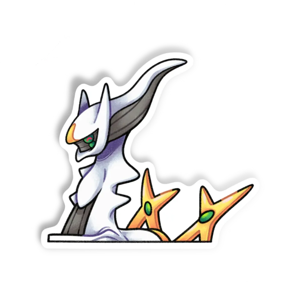 Adesivo Arceus, Animais