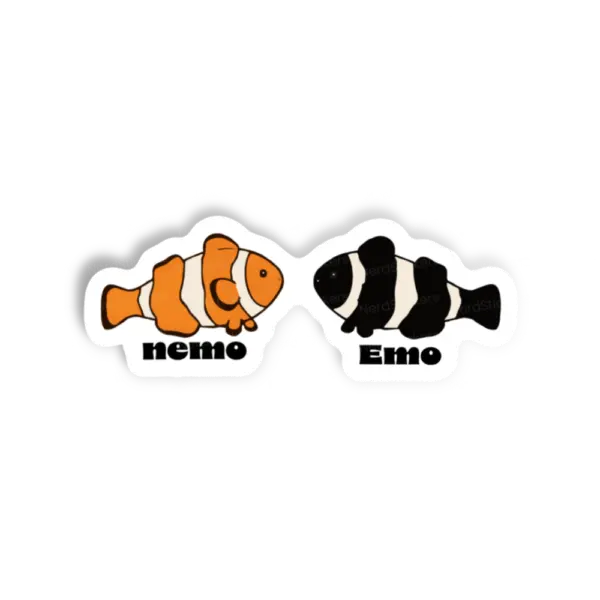 Adesivo Emo e nemo, Animais