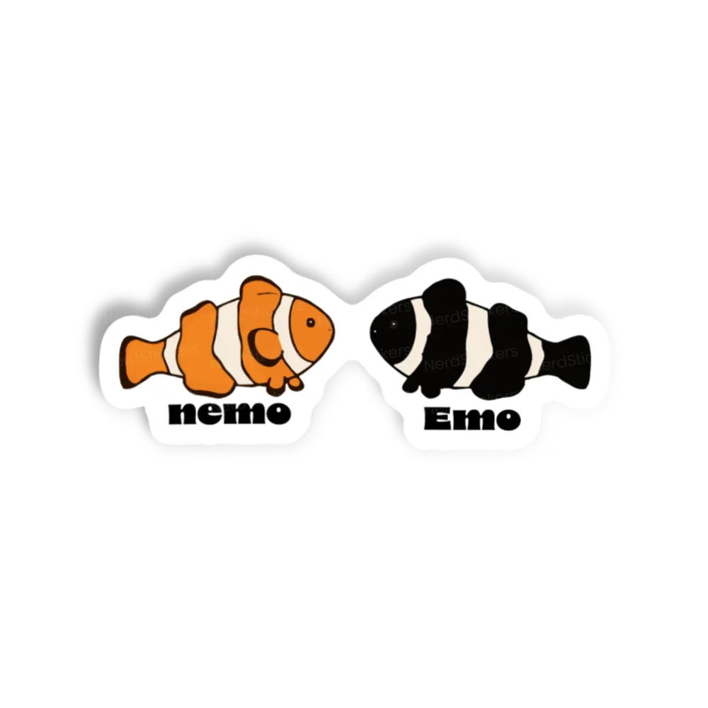 Adesivo Emo e nemo, Animais