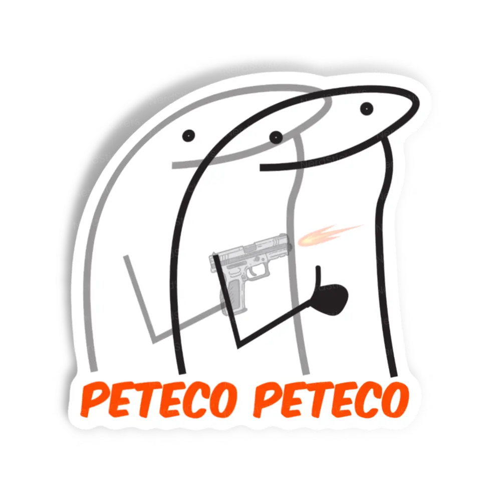 Adesivo Peteco, Memes e Humor