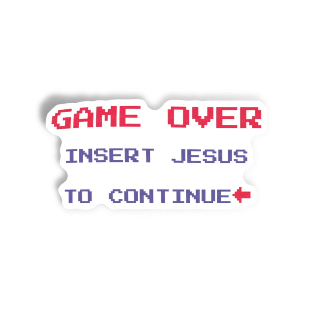Adesivo Insert Jesus, Games