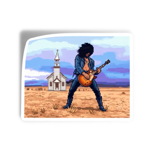 Pixel rain