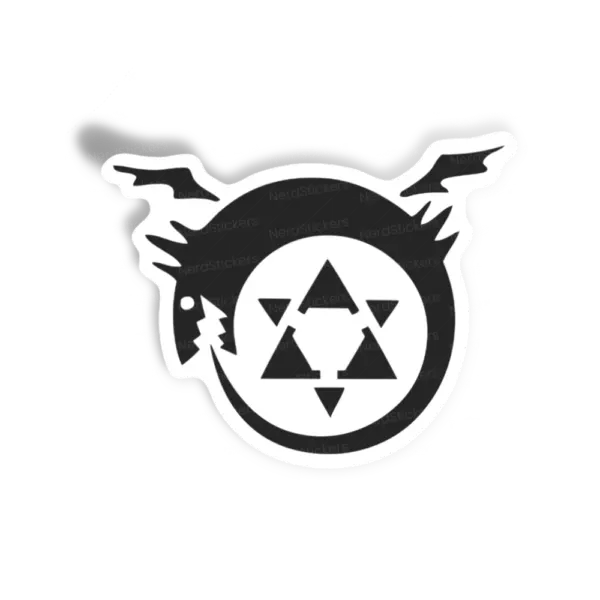 Adesivo Homúnculo, Anime e Mangá