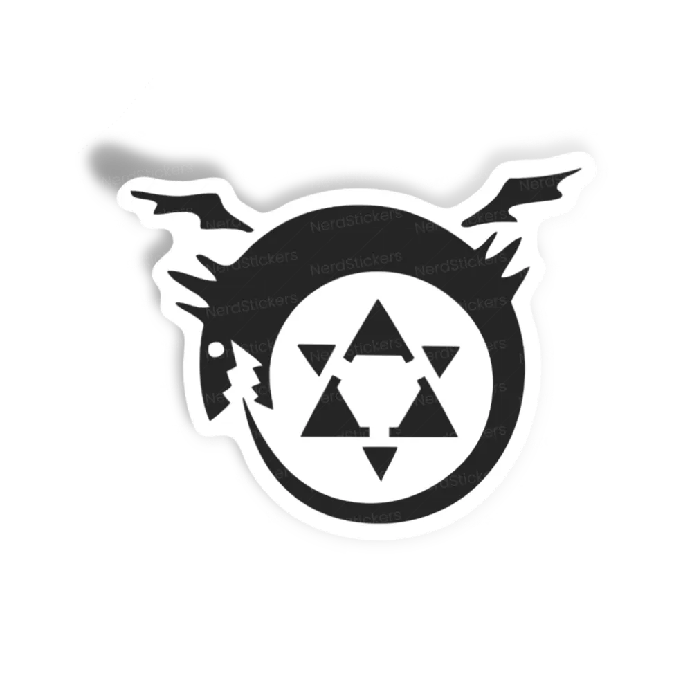 Adesivo Homúnculo, Anime e Mangá