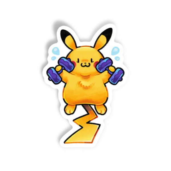 Adesivo Pika Maromba, Esportes