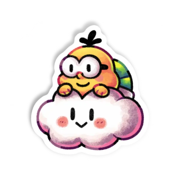 Adesivo Lakitu, Games
