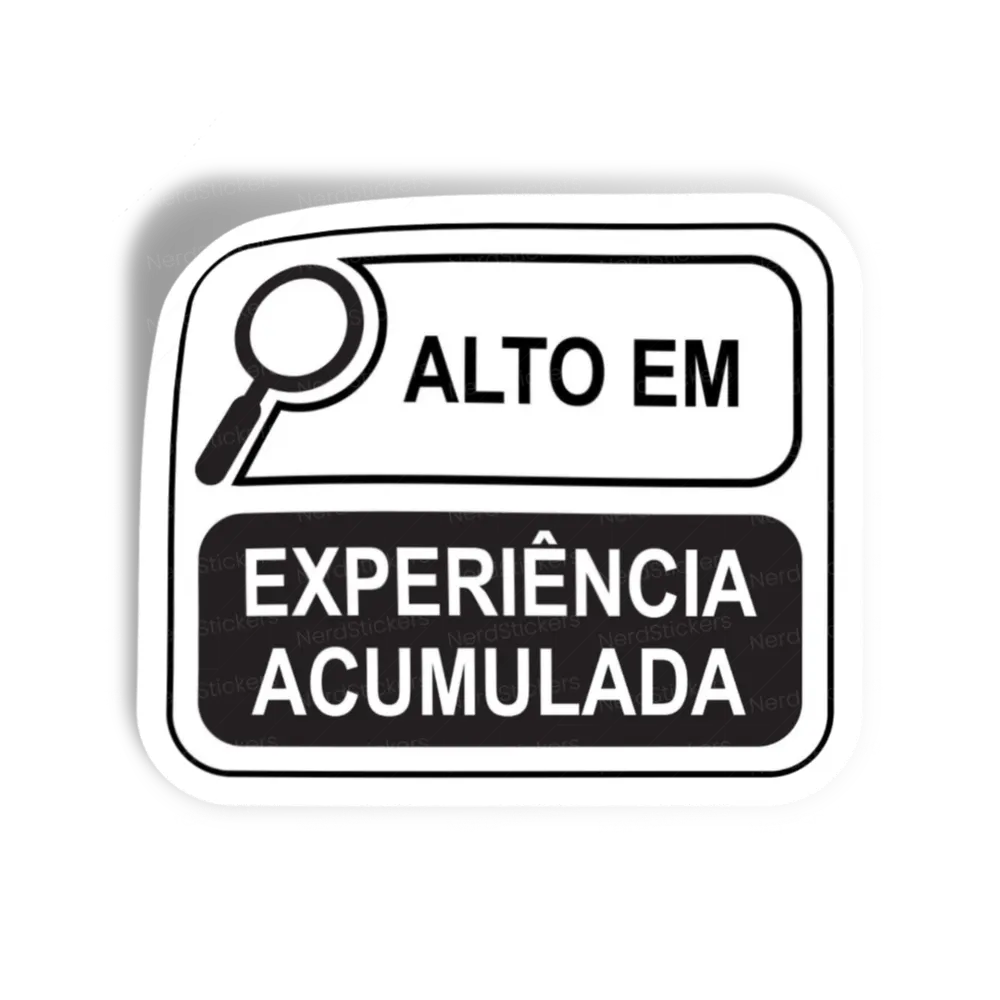 Adesivo Alto em Experiência, Programação