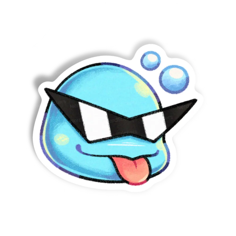Adesivo Squirtle Bolhudo, Anime e Mangá