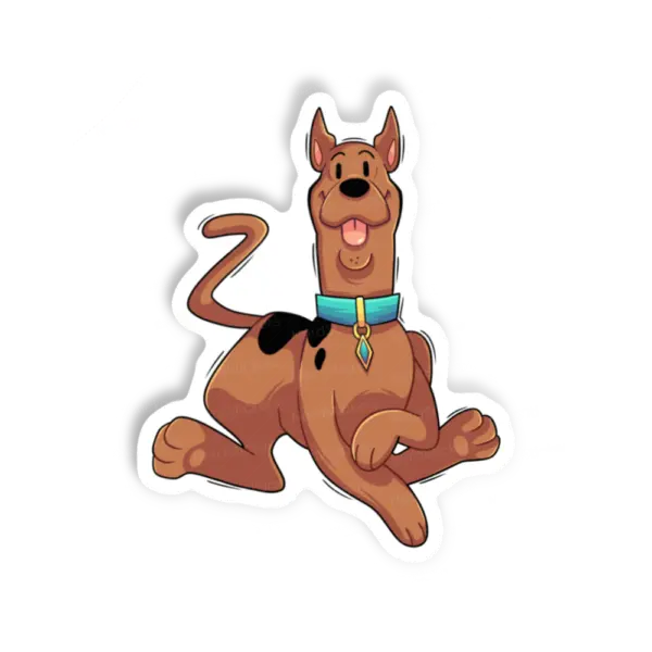 Adesivo Scooby, Animais