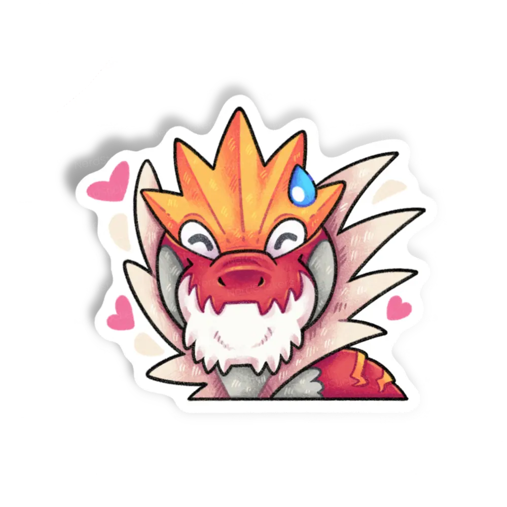 Adesivo Tyrantrum, Animais