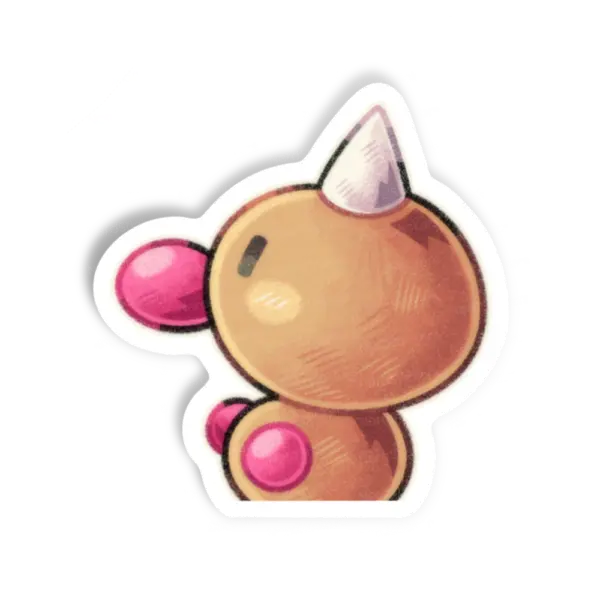 Adesivo Weedle, Animais