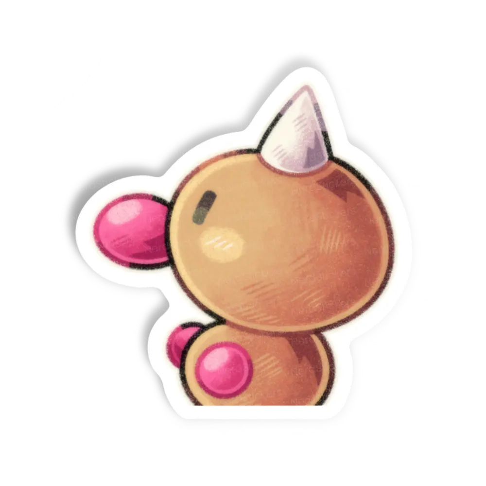 Adesivo Weedle, Animais