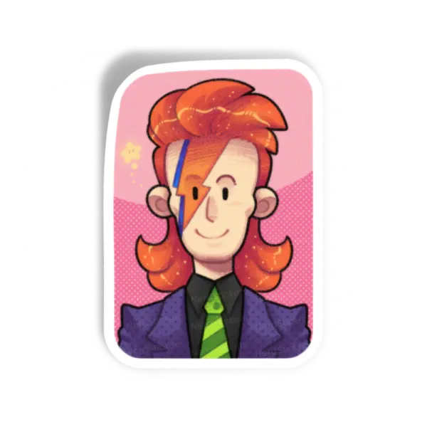 Adesivo Mini Bowie, Música