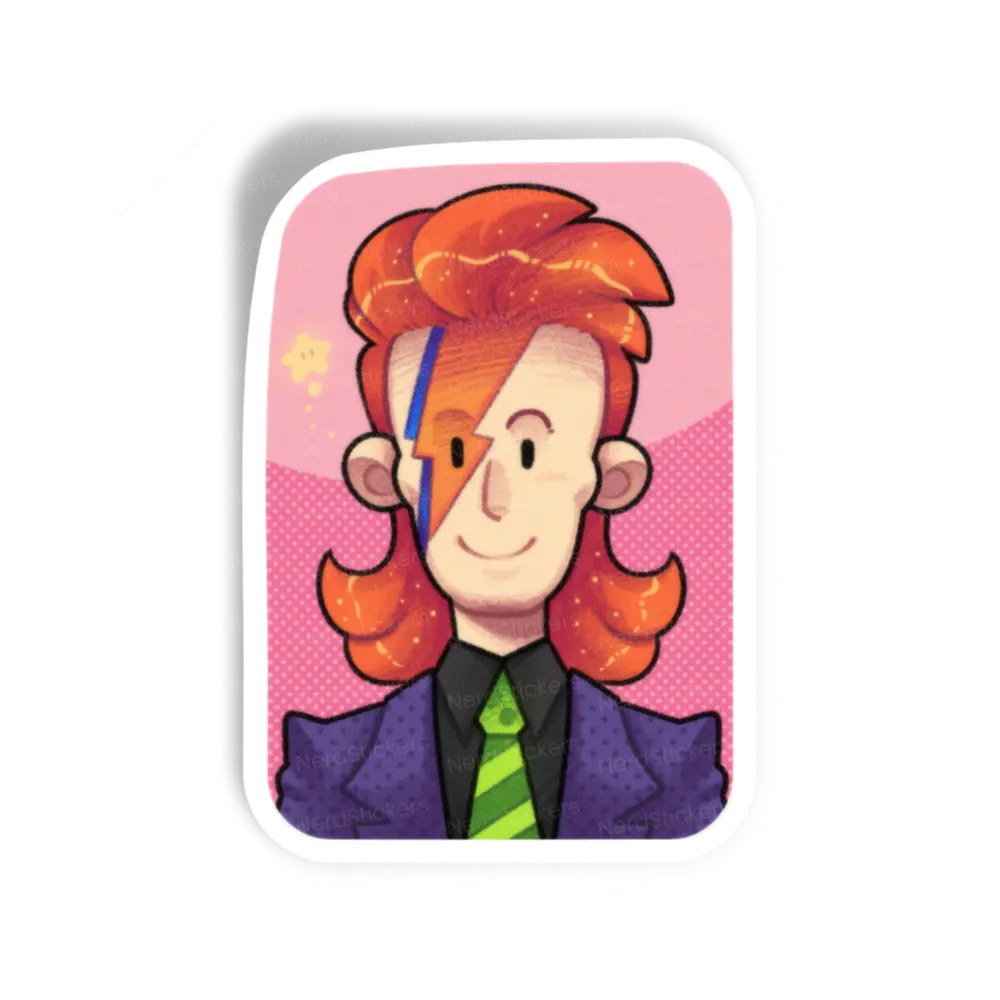 Adesivo Mini Bowie, Música