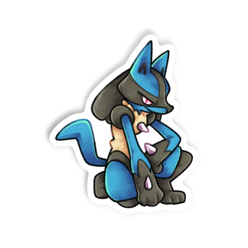 Adesivo Lucario, Animais